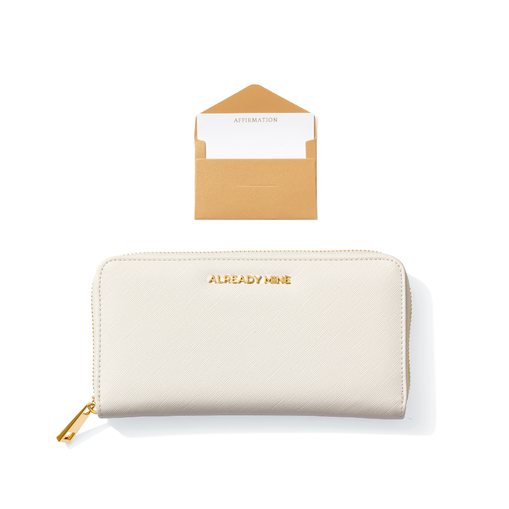 Ecru Feng Shui Wallet - Calm & Ease