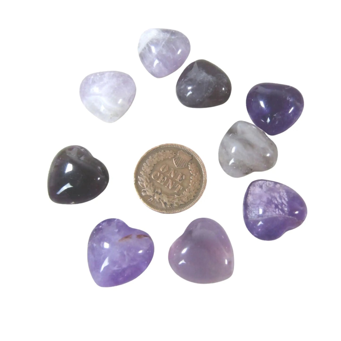 Amethyst Crystal Stone for Intuition Calm Creativity Meditation