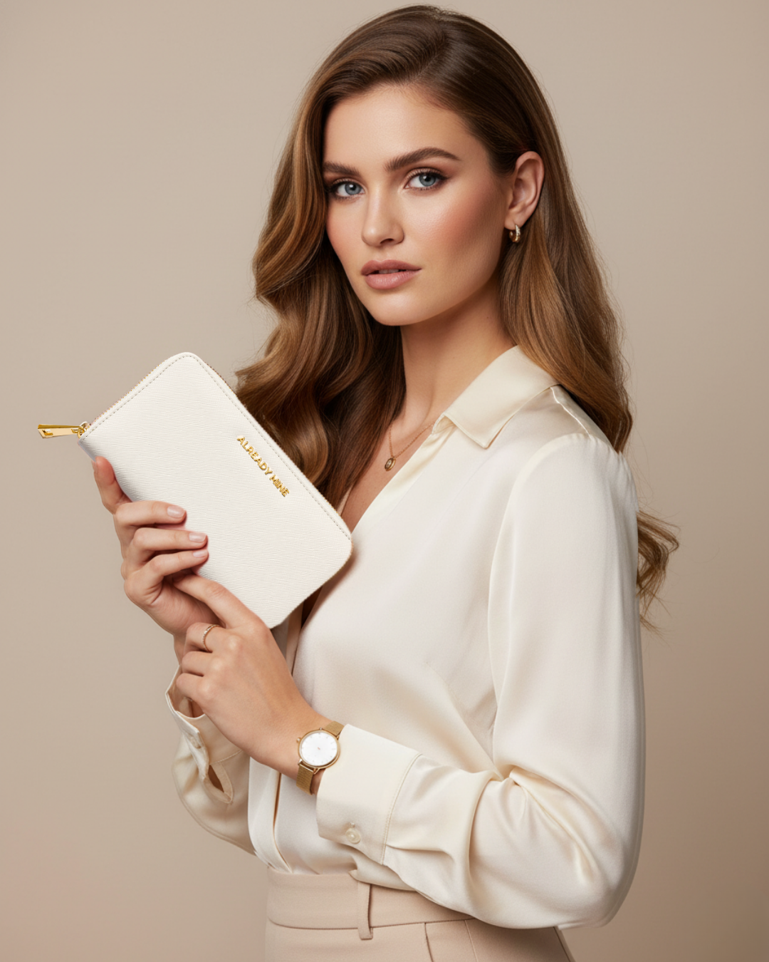 White Manifestation Wallet - Clarity & New Opportunities