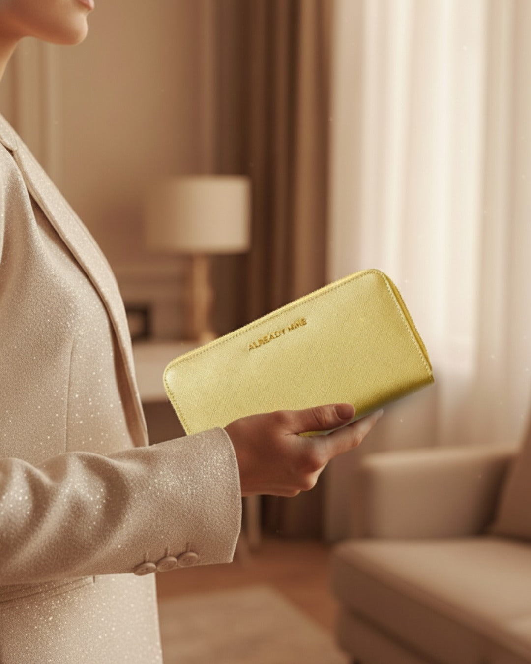 Gold Manifestation Wallet  - Wealth & Prosperity