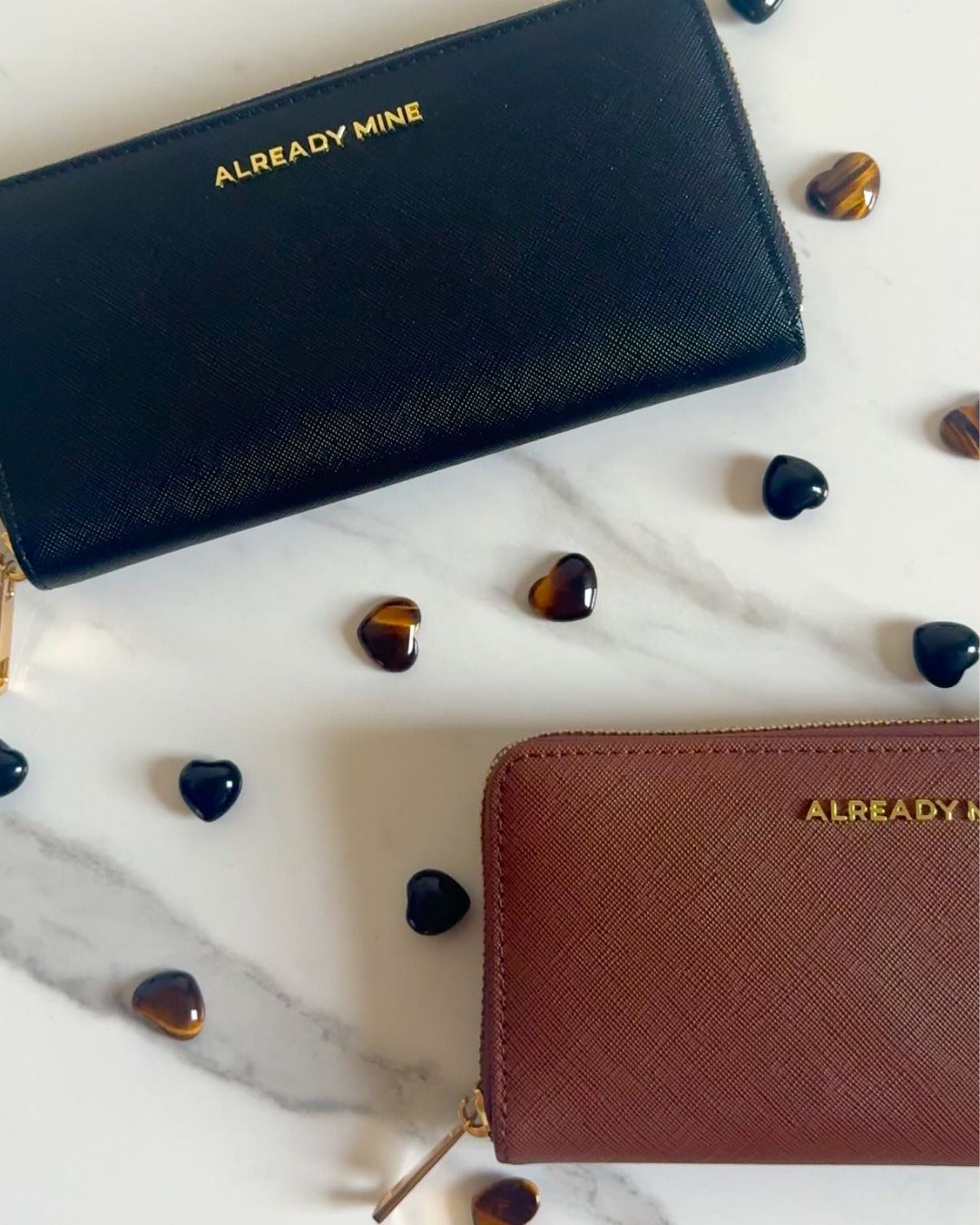 Brown Feng Shui Wallet – Stability & Grounding