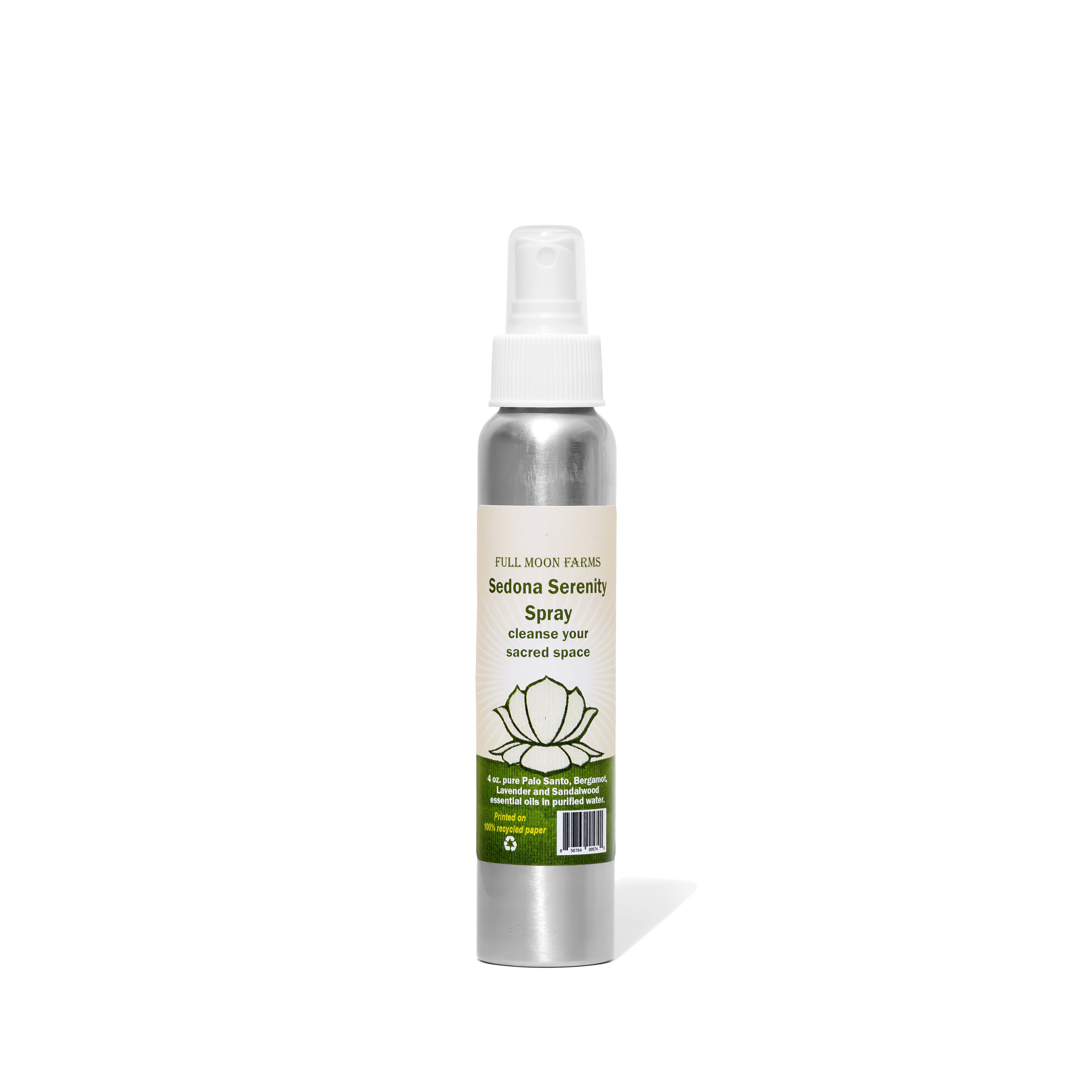 Sedona Serenity Spray — Full Moon Farms aromatherapy mist for emotional calm