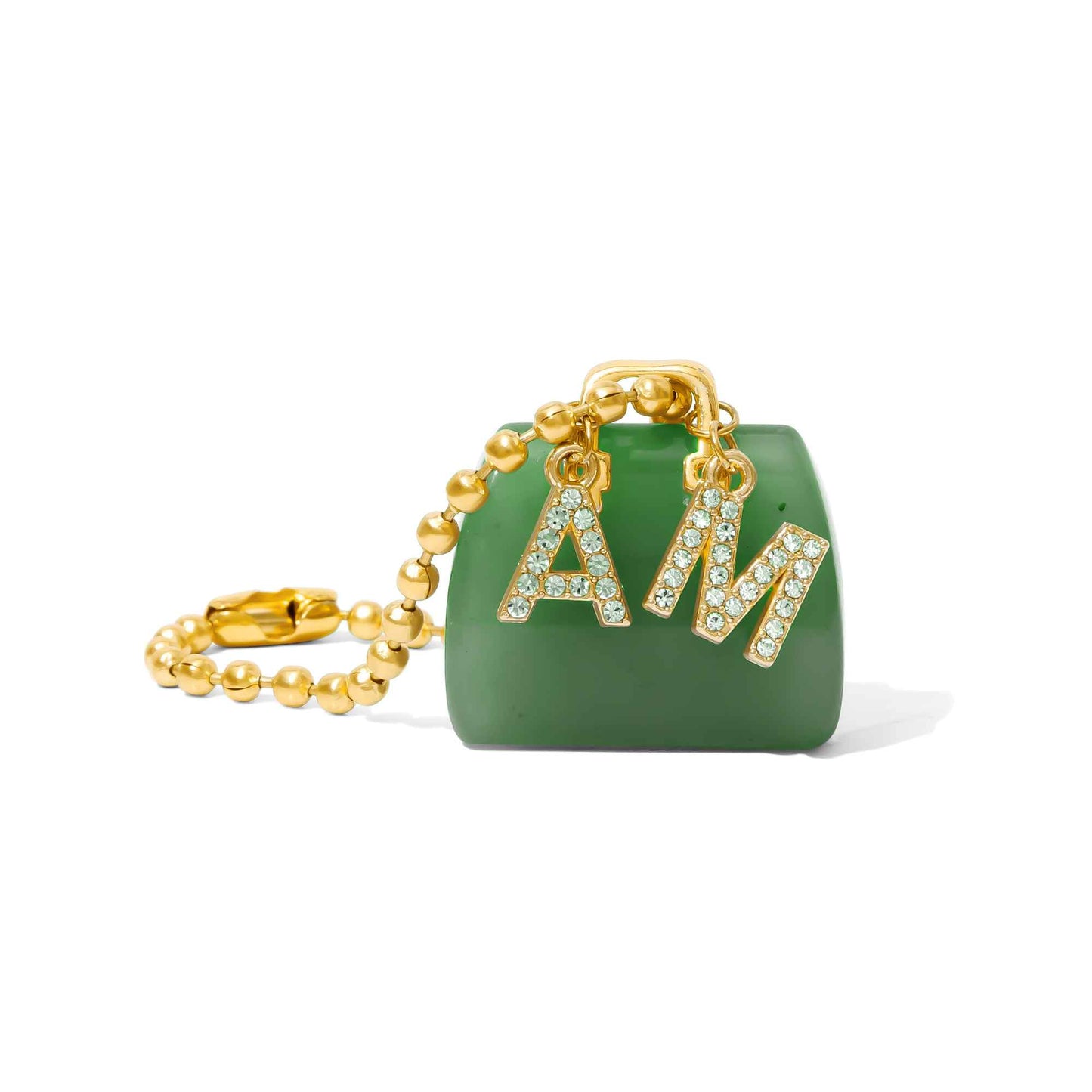 Green Aventurine Handbag Charm AM Edition New Launched ALREADY MINE