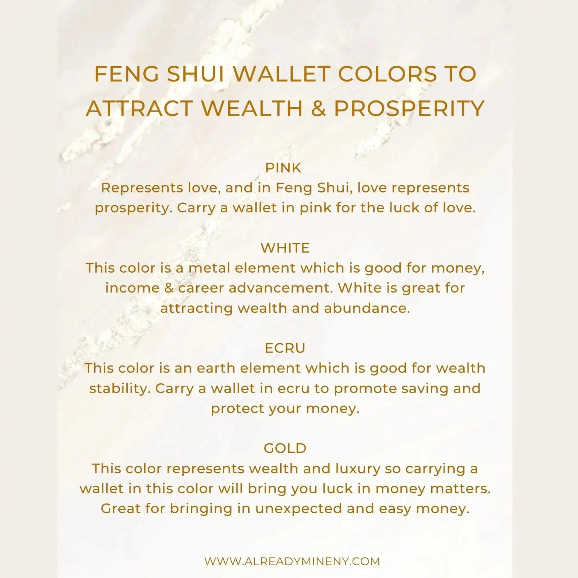 Elegant Gift Packaging for Ecru Manifesting Card Holder - Luxury Vegan Leather