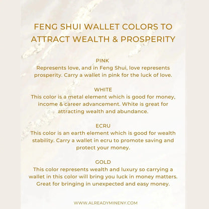 Elegant Gift Packaging for Ecru Manifesting Card Holder - Luxury Vegan Leather